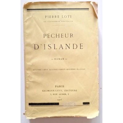 Pêcheur d'Islande : roman ( 496ème  éd)