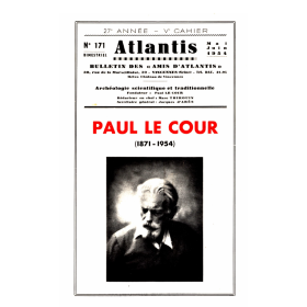 Revue Atlantis N°171 / 1954 / Paul Le Cour / REIMPRESSION