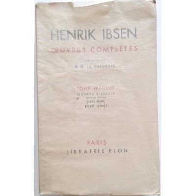 Oeuvres complètes Tome huitième