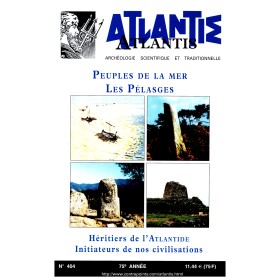 Revue Atlantis N°404 / 2001 / Peuples de la mer. Les Pélasges / ORIGINAL