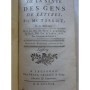 Tissot, Samuel Auguste André David | De la Santé des gens de lettres. 2e edit. augmentée.