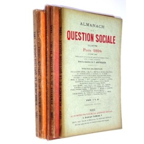 Argyriadès P. (sous la dir.)-Almanach de la question sociale - 1891 à 1896