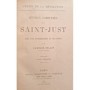 Saint-Just, Louis-Antoine-Léon | Oeuvres complètes de Saint-Just T1