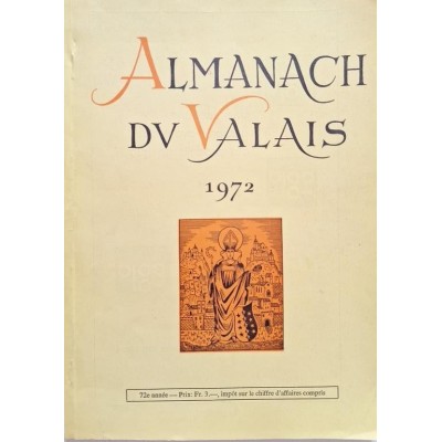 Almanach du Valais 1972
