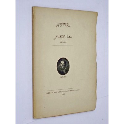 CORIN A. L. | Lettres inédites de J. Ernest Wagner à Jean-paul Fr. Richter précédées d'uen étude sur la génèse de Wilibad