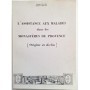 L'assistance aux malades dans les monastères de Provence (origine et déclin)