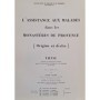Savare, Claudine | L'assistance aux malades dans les monastères de Provence (origine et déclin)