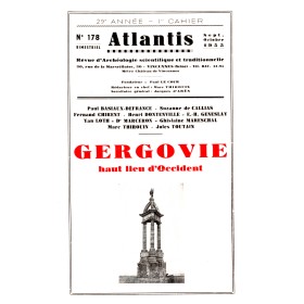 Revue Atlantis N°178 / 1955 / Gergovie / REIMPRESSION