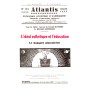 Revue Atlantis N°151 / 1951 / L’idéal esthétique et l’éducation / REIMPRESSION