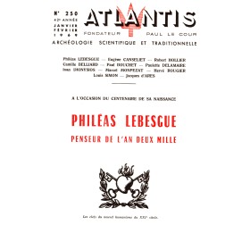 Revue Atlantis N°250 / 1969 / Philéas Lebesgue / REIMPRESSION