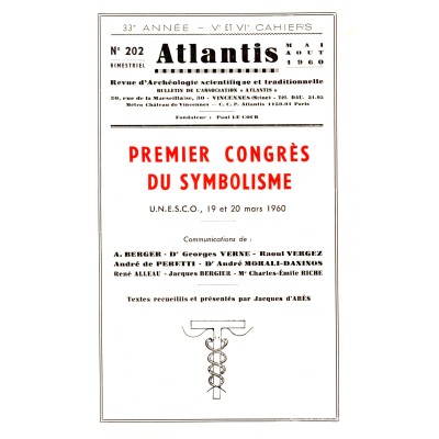 Revue Atlantis N°202 / 1960 / FACSIMILE