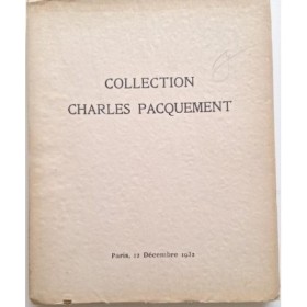 Collection  Charles Pacquement - 12 de?c. 1932