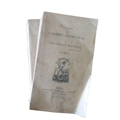 Oeuvres de J. Barbey d'Aurevilly : une Vieille maîtresse. Tome premier et tome second.