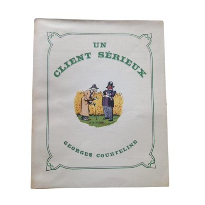 Un client sérieux  - Préface de Maurice Garçon - Illustrations de Jacques Touchet