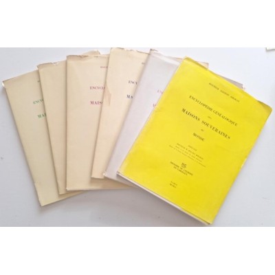 Encyclopédie généalogique des maisons souveraines du Monde  Partie  1 : France