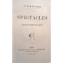 Vogüé, Eugène-Melchior de | Spectacles contemporains