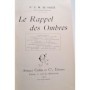 Vogüé, Eugène-Melchior de | Le rappel des ombres