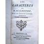 M. de la Bruyere | Les caractères avec les notes et la clef par M. Coste. Tome second