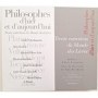 Philosophes d'hier et d'aujourd'hui : trente entretiens du Monde des livres""