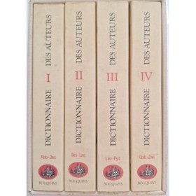 Dictionnaire des auteurs : de tous les temps et de tous les pays