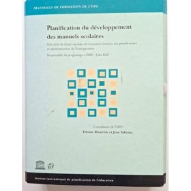 Planification du développement des manuels scolaires