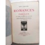 Paul Verlaine | Romances sans paroles suivi de poèmes d'inspiration anglaise. Ill. sur bois de Baudier