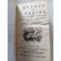 Racine, Jean | Oeuvres de J. Racine,... Nouvelle édition plus correcte et plus ample que les précédentes
