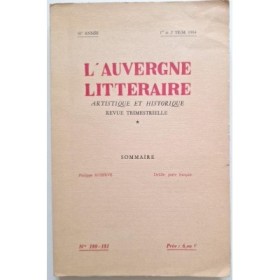 L'Auvergne littéraire 