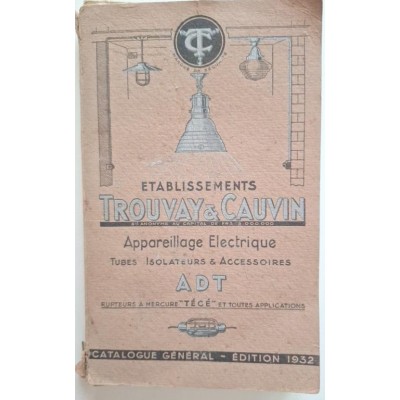 Appareillage électrique : Catalogue général 1932