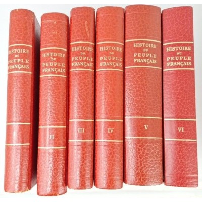 Histoire du peuple français 6 vol