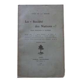 La Société des nations ?"
