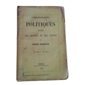 Correspondances politiques revue des hommes et des choses - 3e livraison