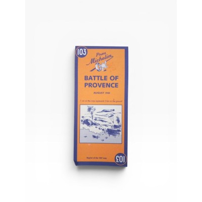 Bataille de Provence - 08/1944 - Battle of Provence -08/1944 - 103 map