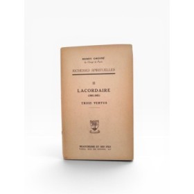 Trois vertus : Lacordaire