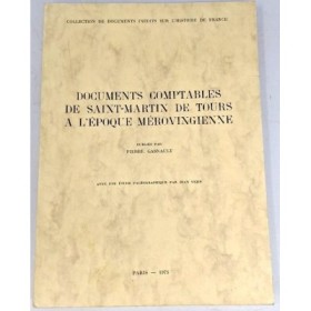 Documents comptables de Saint-Martin de Tours à l'époque mérovingienne