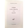 Kenaz, Yehoshua | Vers les chats : roman