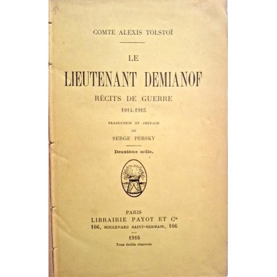 Lieutenant Demianof 