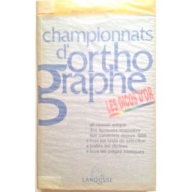Championnats d'orthographe : les dicos d'or