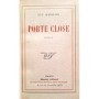 Mazeline, Guy | Porte close, roman.édition originale