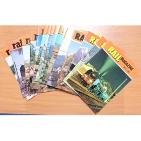 Rail Magazine  Lot de 15 numeros ( 1979-1987)