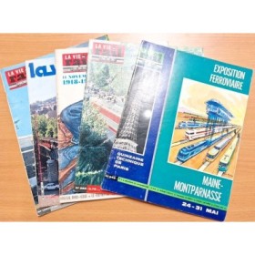 Vie du rail  Lot de 5 numeros et 1 Hors-serie ( 1964-1983 )