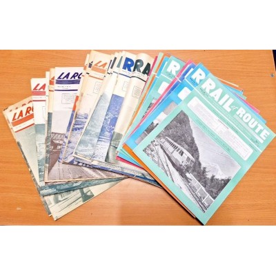 Rail et Route lot de 41 numéros (1946-1949)