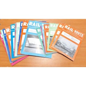 Rail et Route lot de 18 numéros (1950-1952)