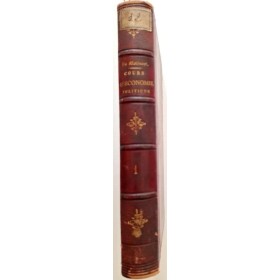 Cours d'économie politique  2e édition Tome 1 seul