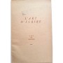 L'art  d'écrire : L'art de décrire