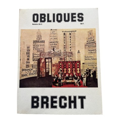 Obliques N° 20-21 : Brecht