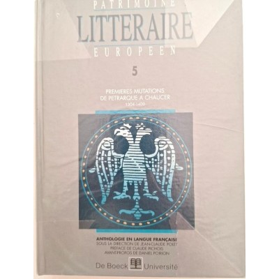 Patrimoine littéraire européen. 5