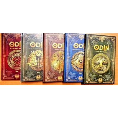 Mythologie Nordique lot de 5+1  livres de la saga Odin
