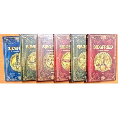Mythologie Nordique lot de 6  livres de la saga Siegfried