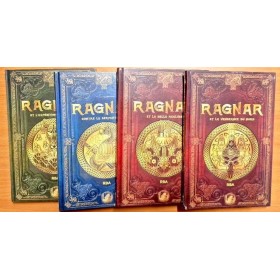 Mythologie Nordique lot de 4 livres de la saga Ragnar